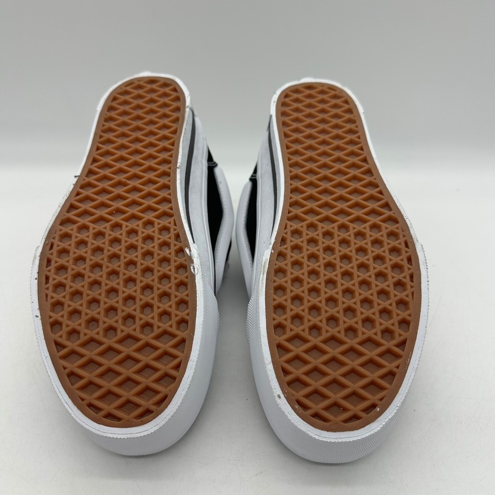 Vans Knu Stack 721356 Women 7.5 Men 6 Black White Platform Suede Skate Sneakers - Picture 6 of 10